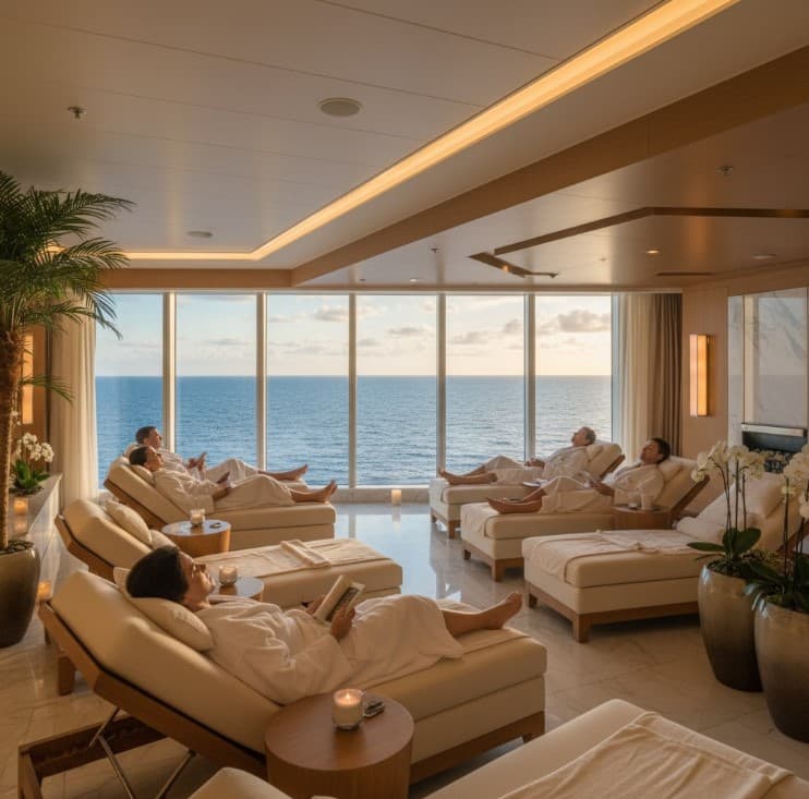 Wellnes‑зоны на лайнерах: отдых для души и тела