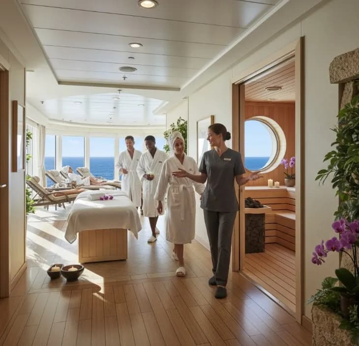 Wellnes‑зоны на лайнерах: отдых для души и тела