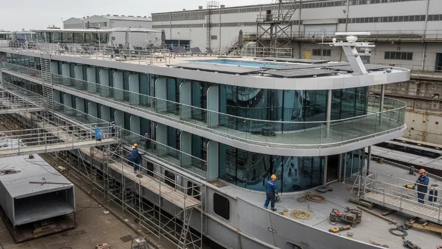 Новинки речного флота. Какие теплоходы строятся