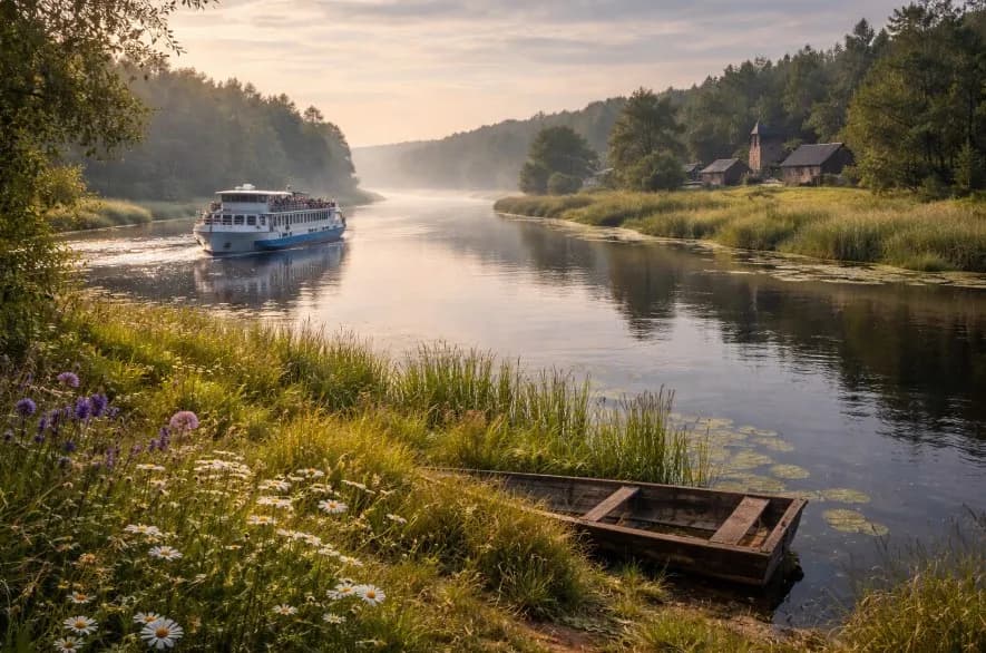 Спокойные реки и зелёные берега Белоруссии: неспешный формат отдыха