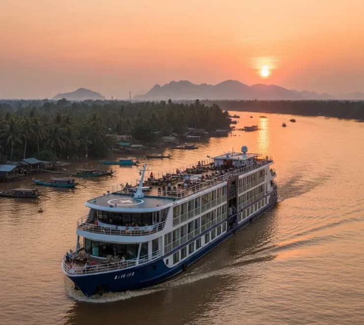 Вьетнам и Камбоджа с воды: две культуры, одна река и совсем другой ритм