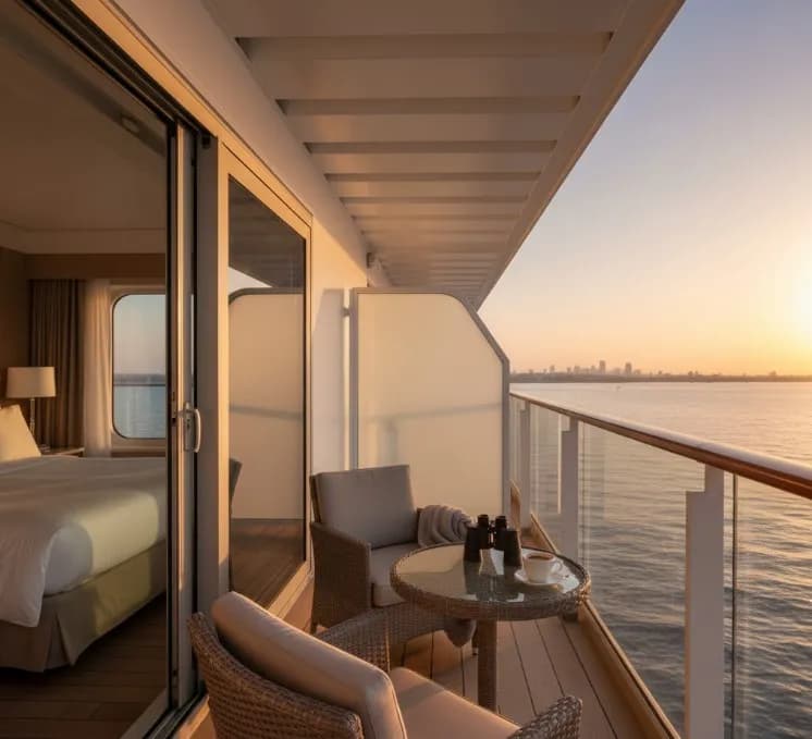 Круиз — это путешествие, в котором сам лайнер становится частью маршрута. Он — ваш отель, ресторан, панорамная площадка и уютное личное пространство одновременно.