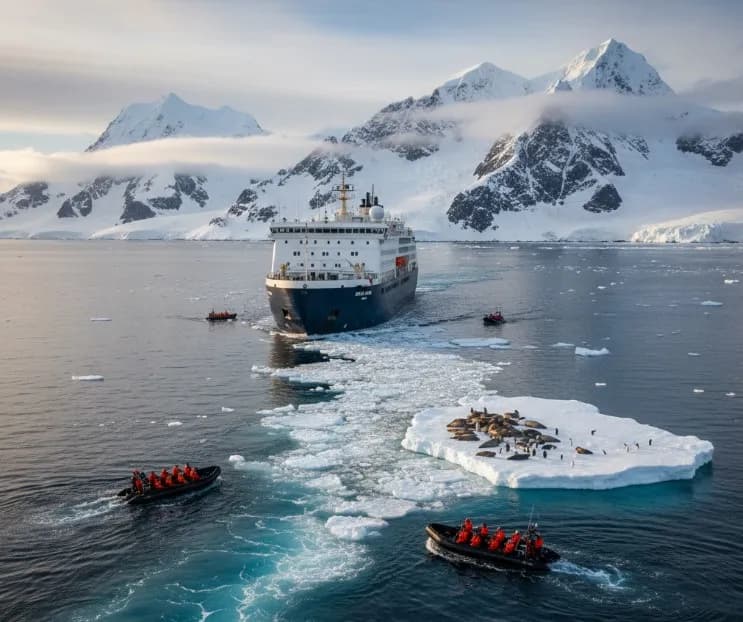 Чем экспедиционный круиз отличается от обычного: формат путешествия, размер судна и атмосфера