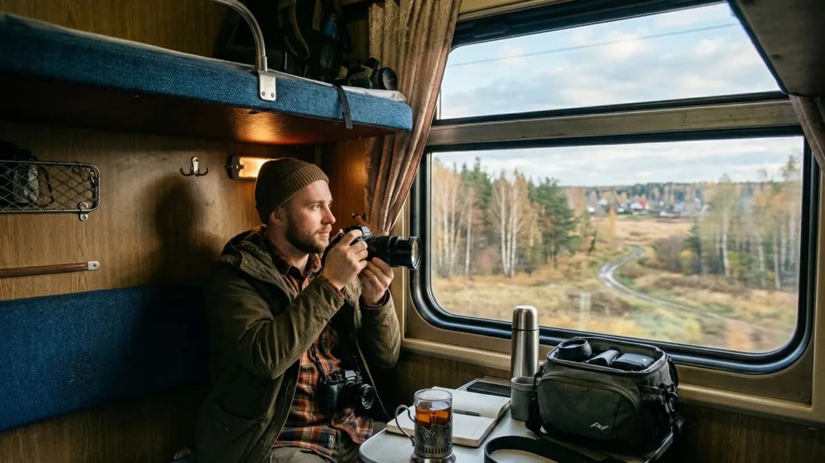Практические советы по съёмке в поезде