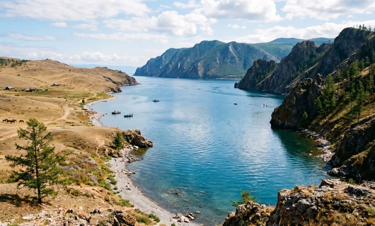 Малое море: байкальская жемчужина между скалами и степью 