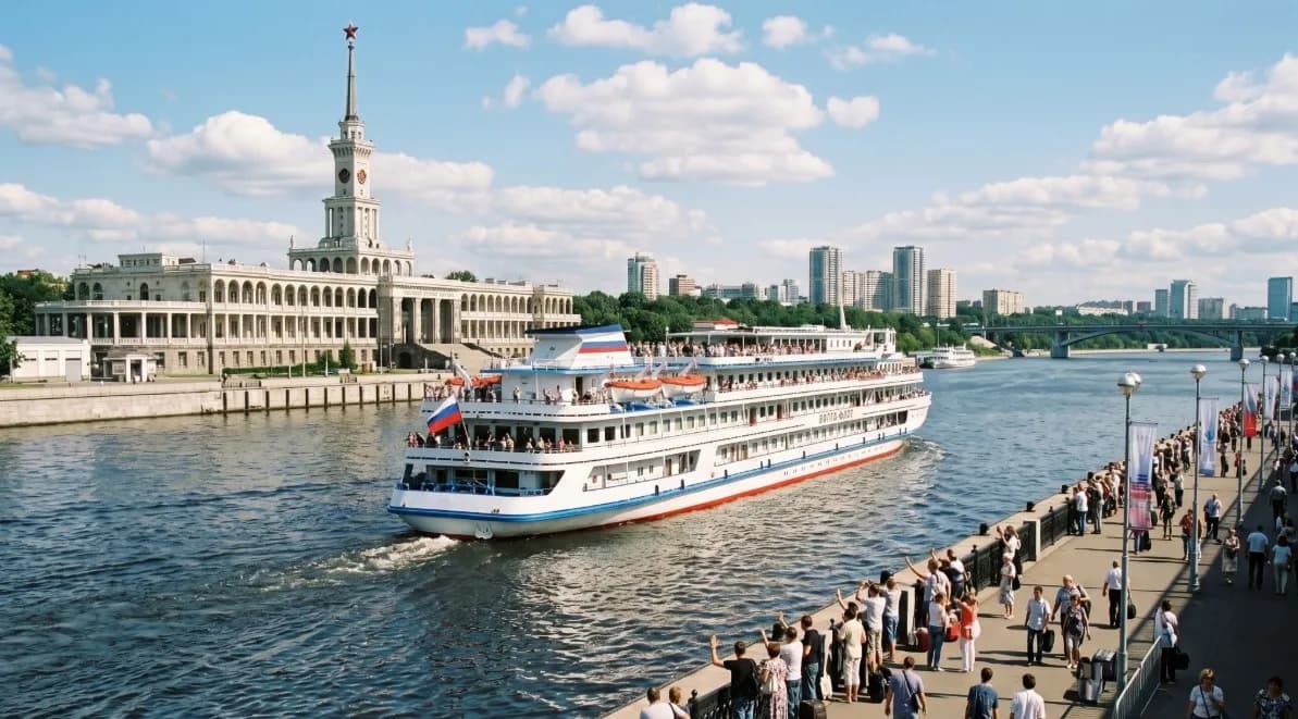 Как меняется Москва вечером — огни, мосты и тишина воды