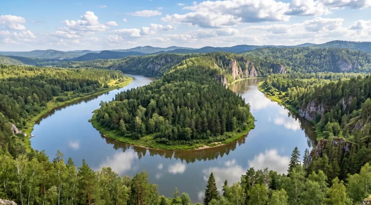 Что можно увидеть с воды: скалы, пещеры и башкирские берега