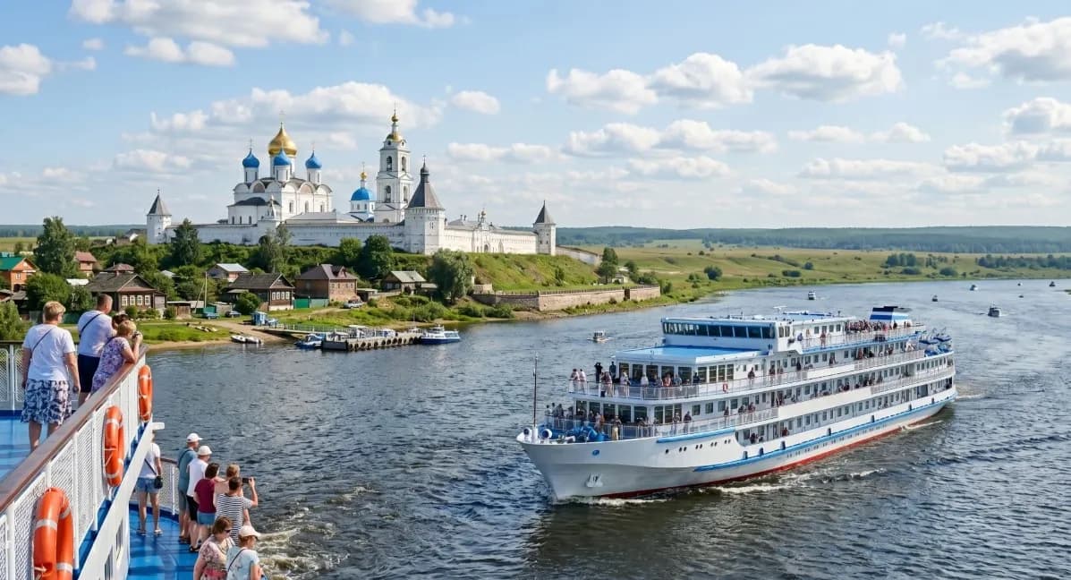 Волга, тишина и ощущение старой России