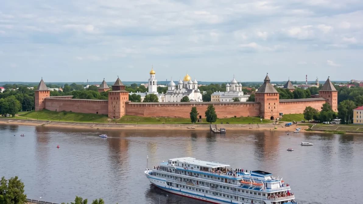 Великий Новгород в маршрутах по воде