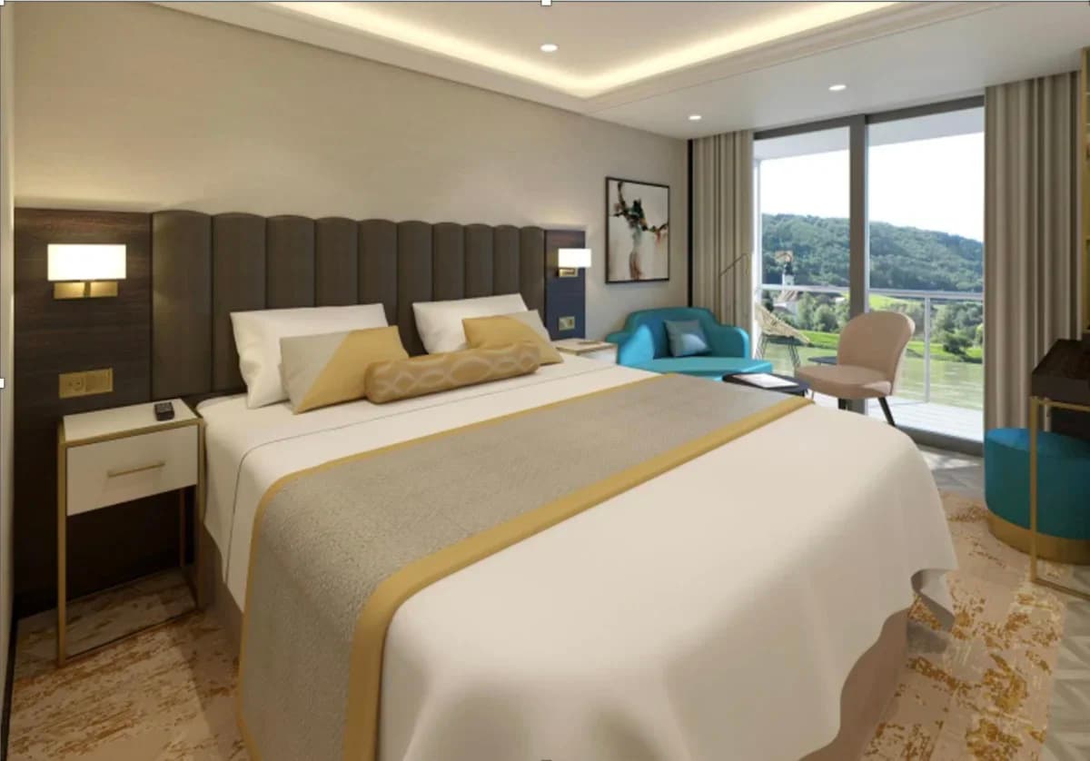 Каюта с балконом Теплохода Петр Великий