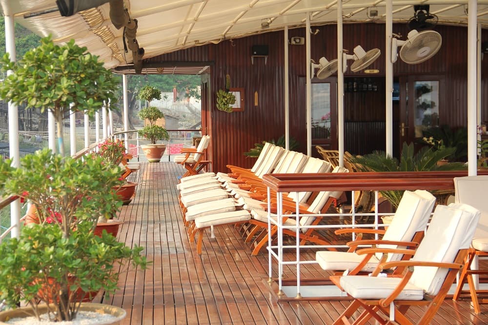 Зона отдыха Теплохода Indochina Pandaw