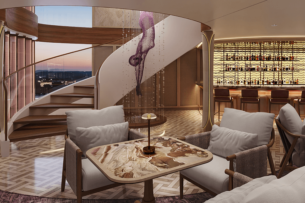 Лаундж-бар Теплохода Celebrity Seeker