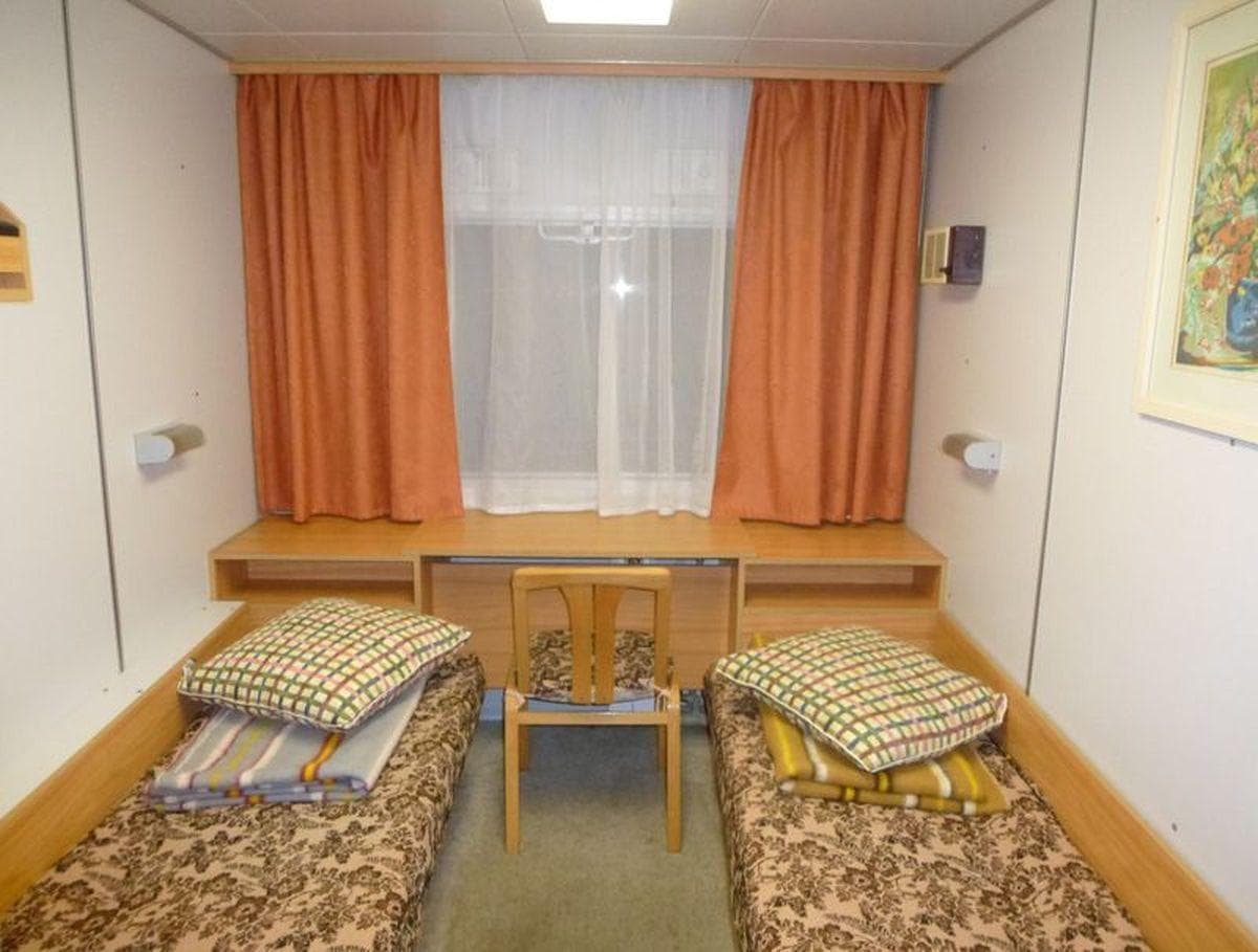 Двухместная каюта Теплохода Капитан Пушкарев