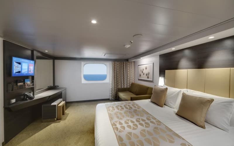 Внешняя каюта с окном Лайнера MSC Bellissima