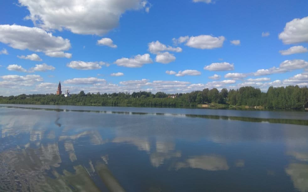 Круизы по Волге - красивый пейзаж