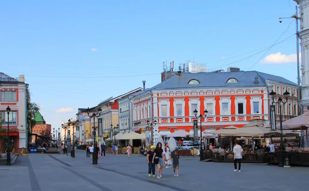 Большая Покровская улица Достопримечательности Нижнего Новгорода
