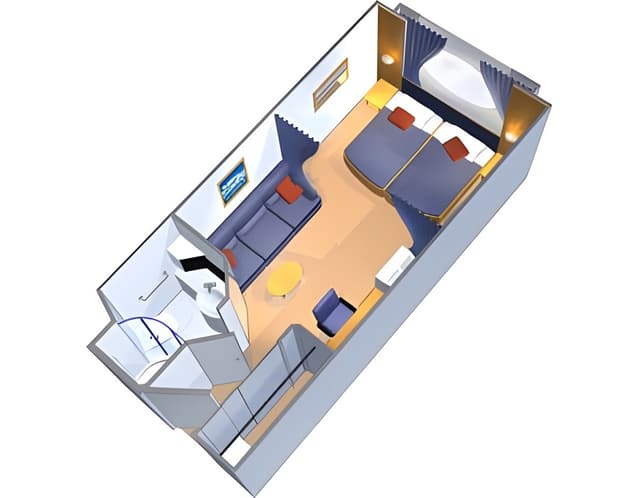 С окном Ocean View Stateroom (4N)