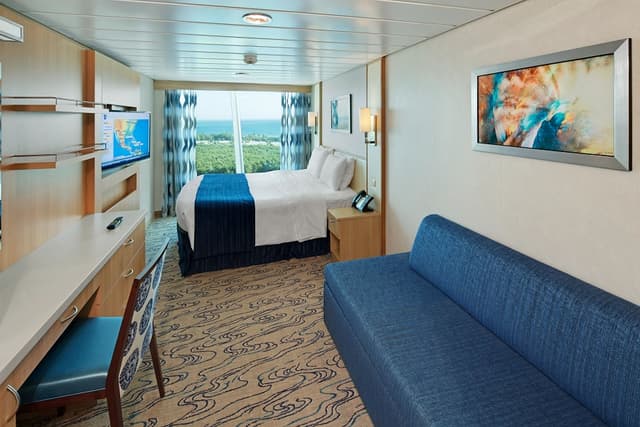 С окном Spacious Panoramic Ocean View Stateroom (1L)