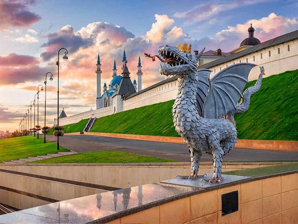 Стоянка в городе Казань