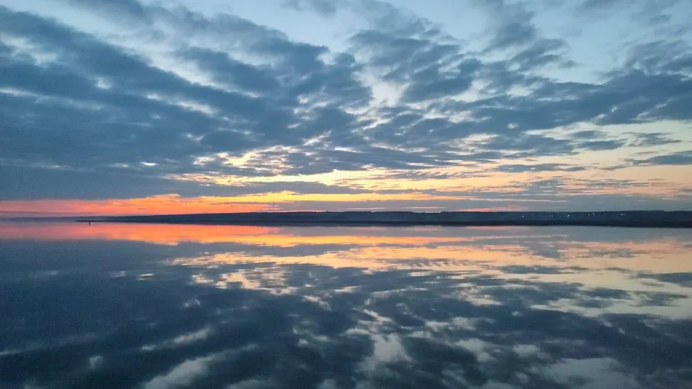 Закат на Каме