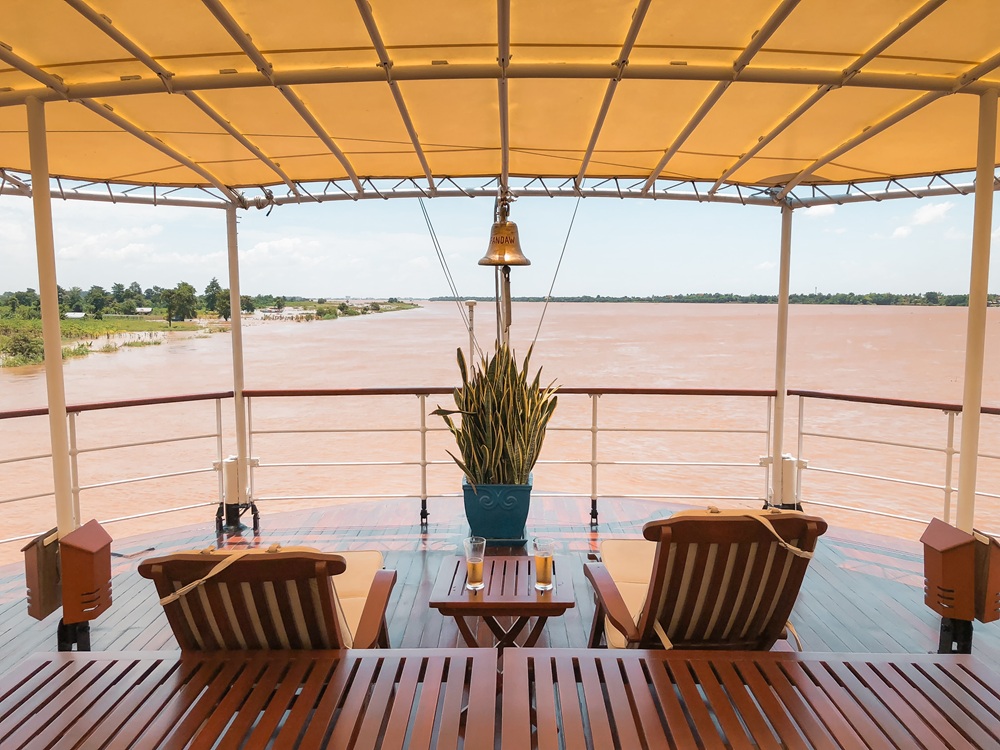 Зона отдыха Теплохода Mekong Pandaw