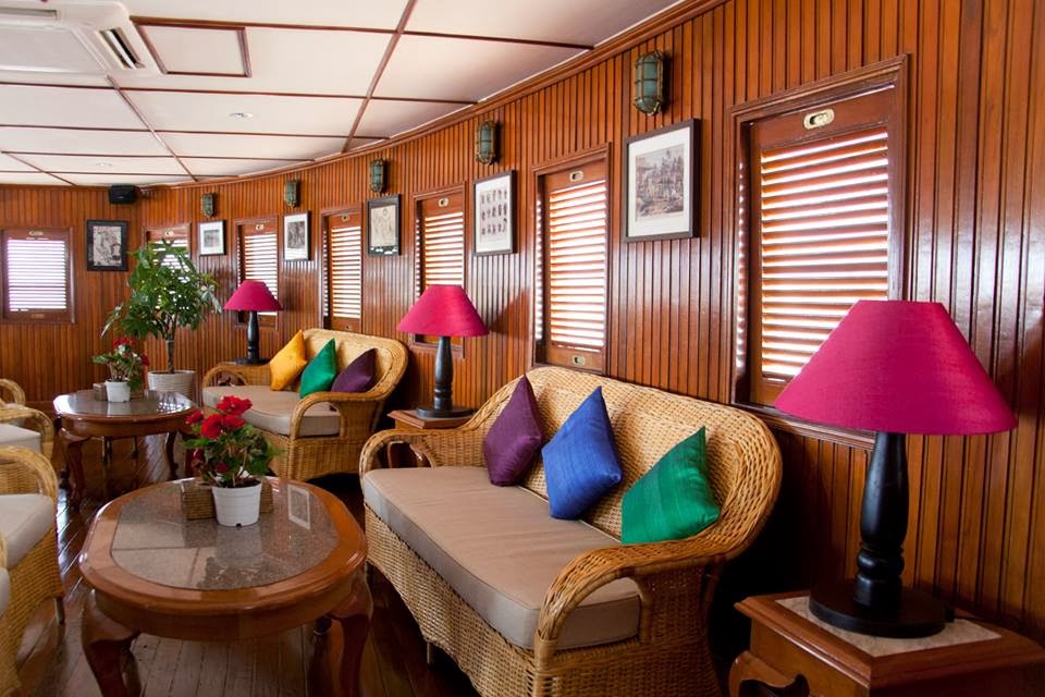 Зона отдыха Теплохода Mekong Pandaw